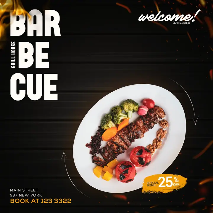 Food Post designs — সোশ্যাল মিডিয়া পোস্ট