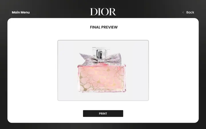 Dior — ui design